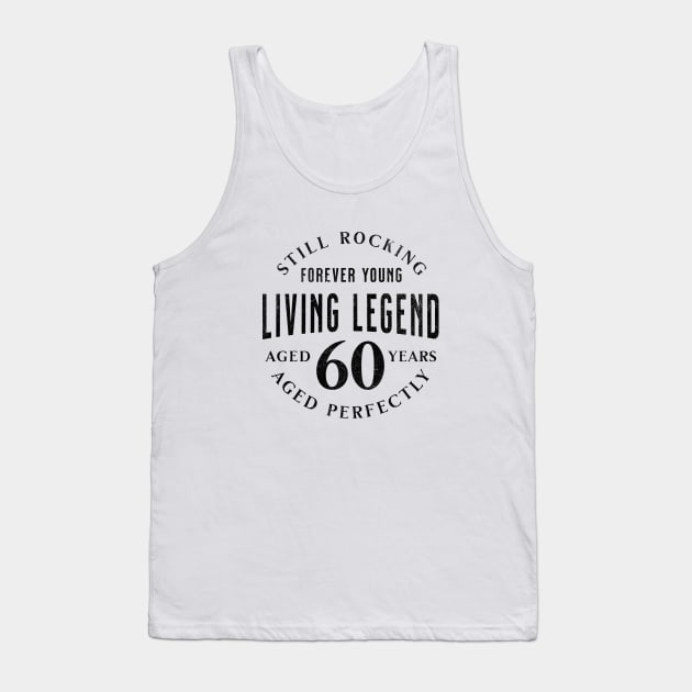 60th Birthday: Fun Gifts & Ideas for a Memorable Milestone Tank Top by MEWRCH